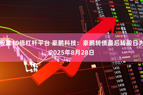 股票10倍杠杆平台 豪鹏科技：豪鹏转债最后转股日为2025年8月28日